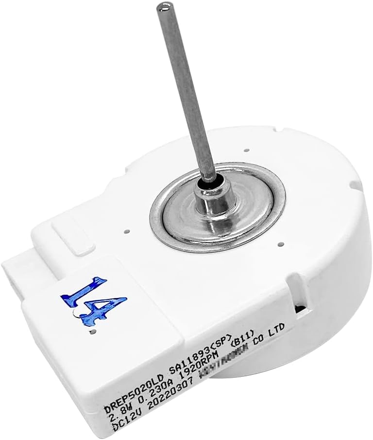 XFYBZN DC12V 2.8W DA31-00146J Evaporator Fan Motor DREP5020LD for Samsung Refrigerator Replacement Part BLDC 1920 Replaces 2030148 PS4138378 AP5326111 - Image 2